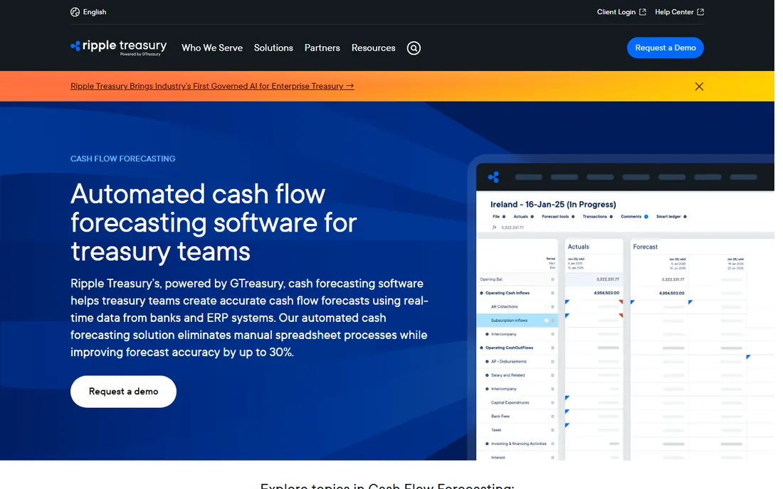 CashAnalytics homepage