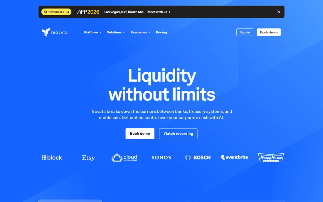 Trovata homepage