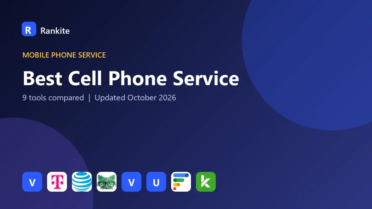 Best Cell Phone Service in 2026: 9 Companies Compared