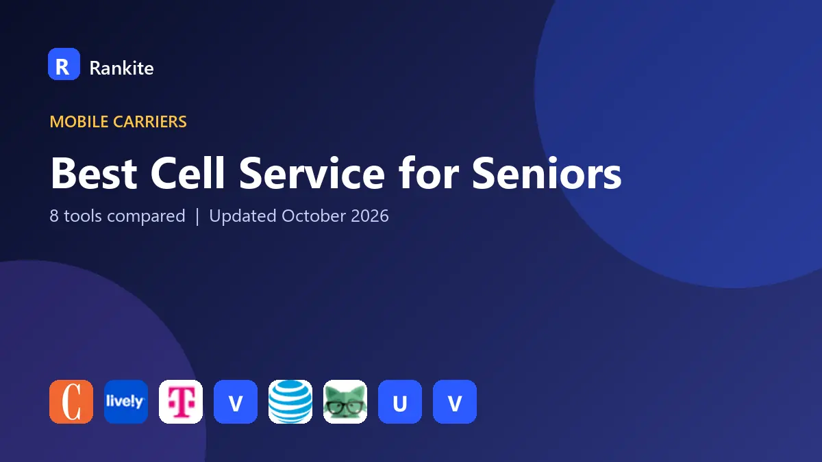 Best Cell Service for Seniors in 2026: 8 Carriers Compared