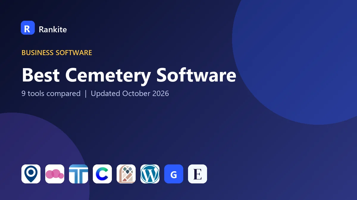 Best Cemetery Software in 2026: 9 Tools Compared