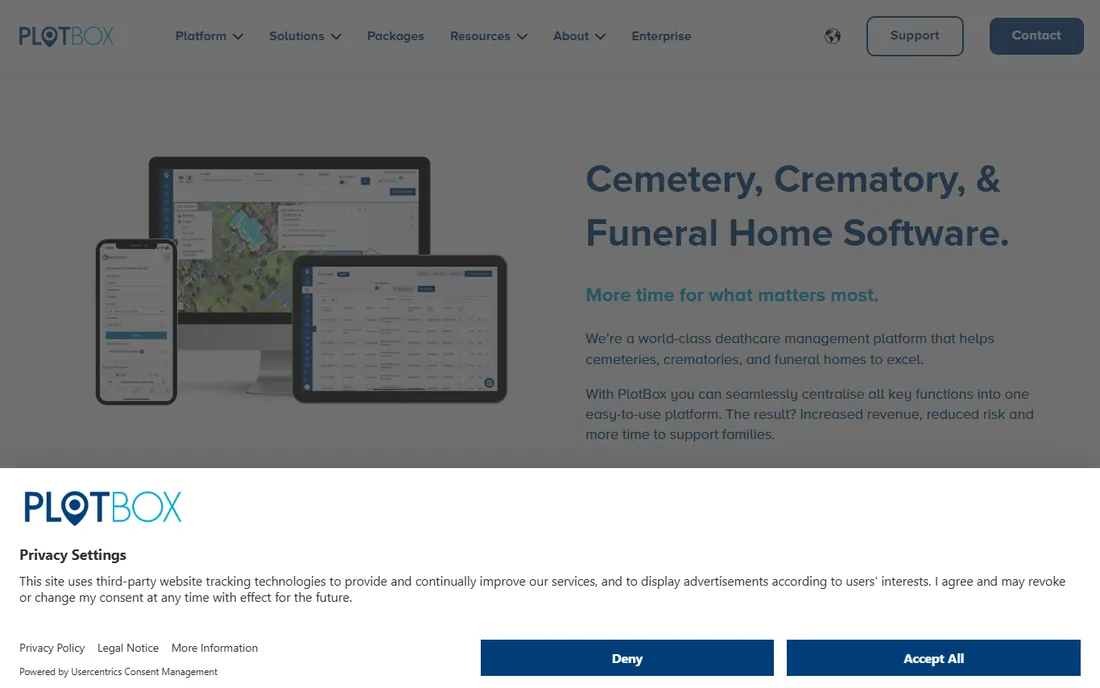 PlotBox homepage