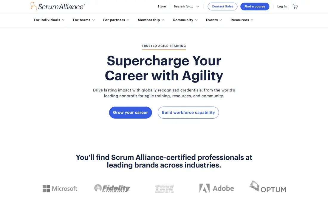 Certified ScrumMaster (CSM) homepage
