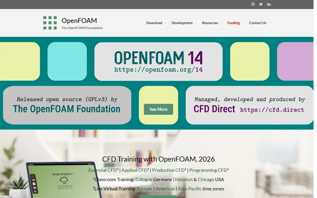 OpenFOAM homepage