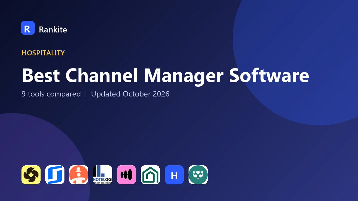 Best Channel Manager Software in 2026: 9 Tools Compared