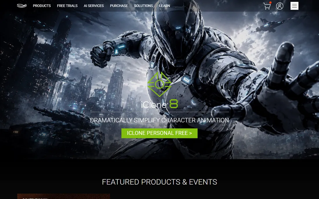 Reallusion Cartoon Animator 5 homepage