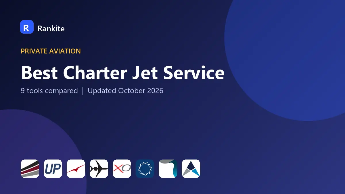 Best Charter Jet Service in 2026: 9 Services Compared