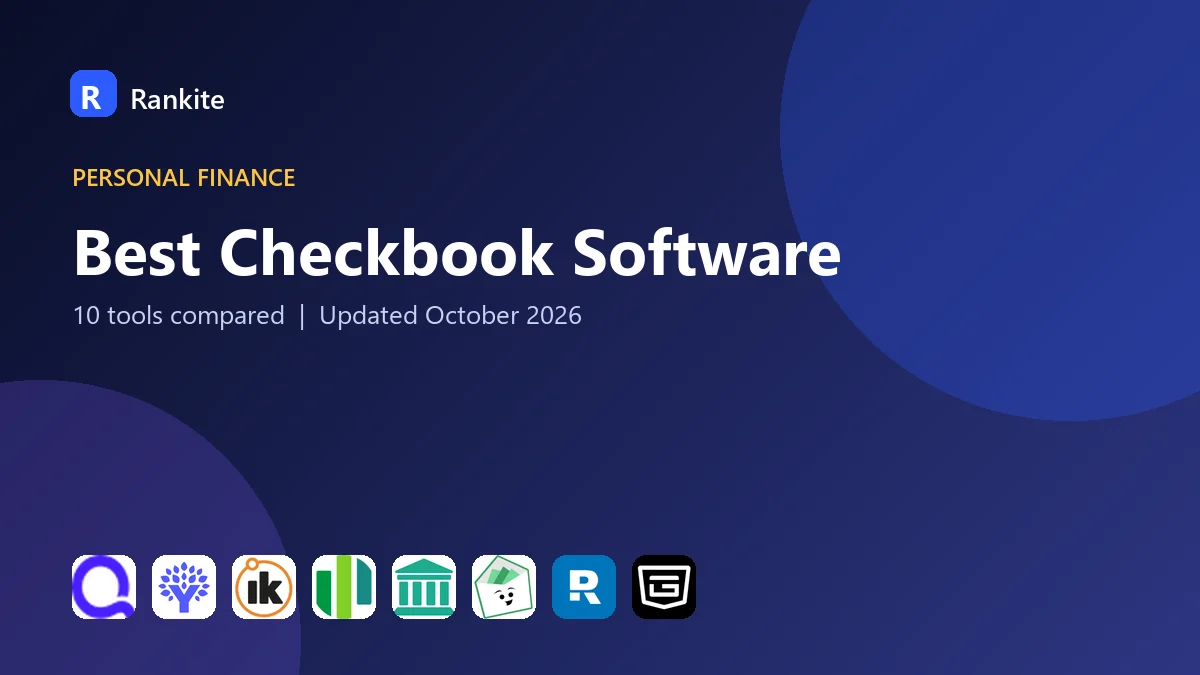 Best Checkbook Software in 2026: 10 Tools Compared