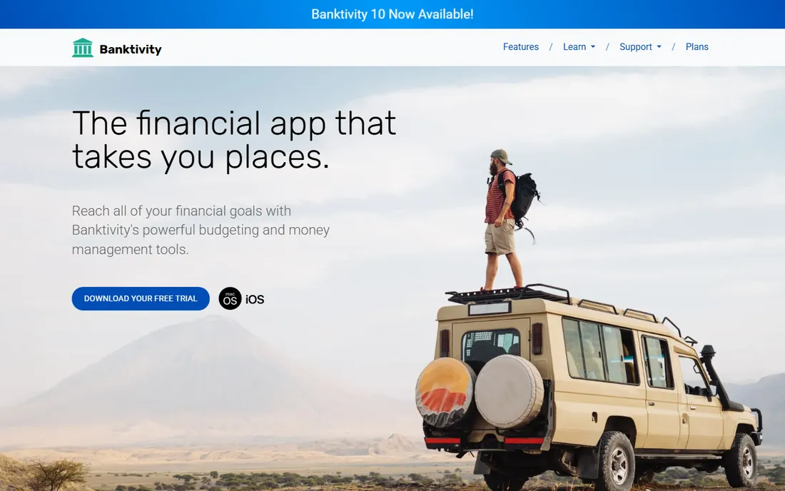 Banktivity homepage