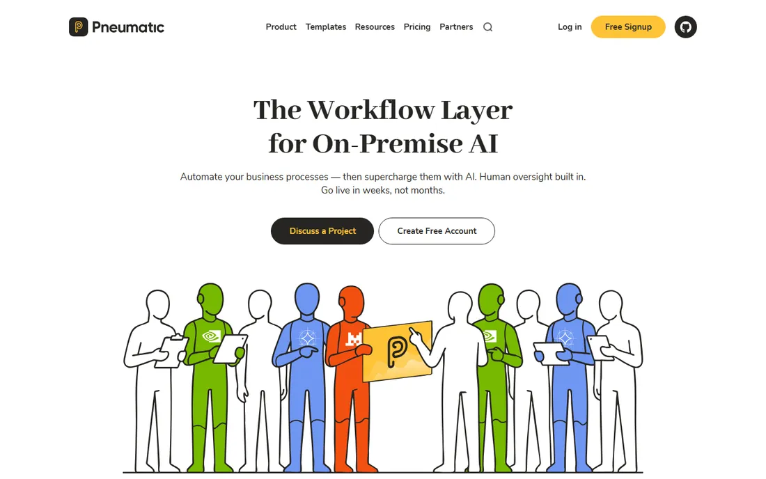 Pneumatic homepage