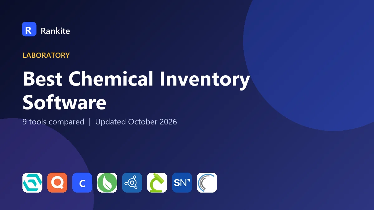 Best Chemical Inventory Software in 2026: 9 Tools Compared