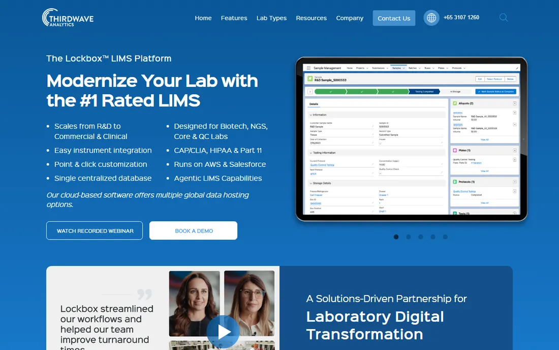 Third Wave Analytics homepage