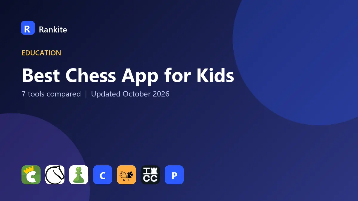 Best Chess App for Kids in 2026: 7 Tools Compared