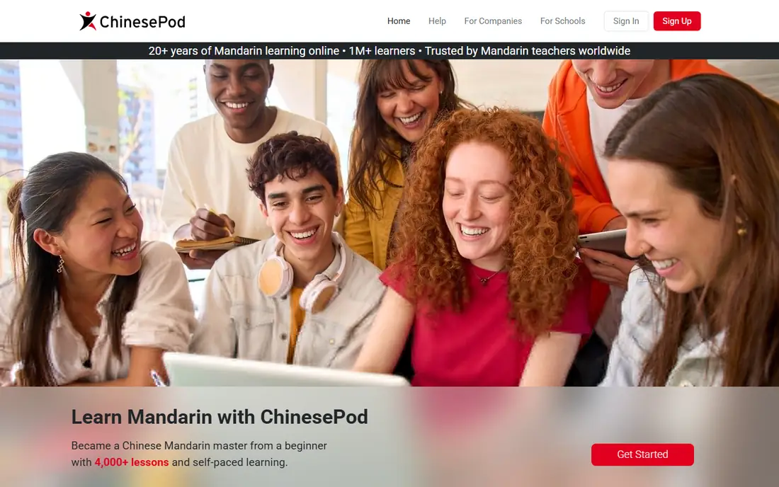ChinesePod homepage