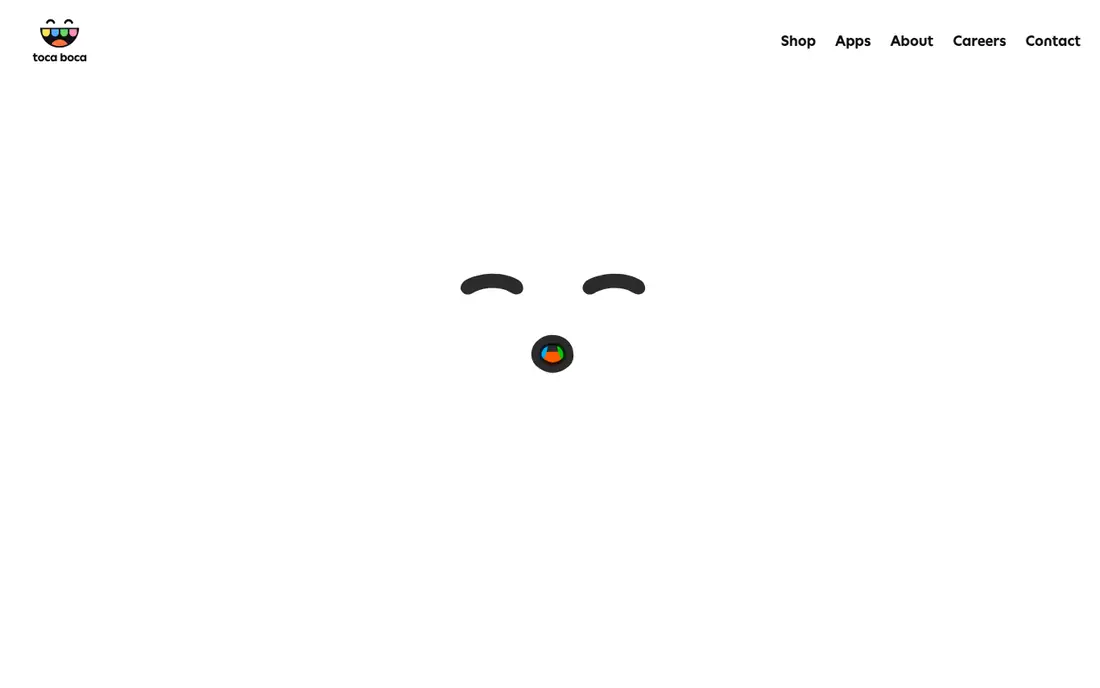 Toca Hair Salon Christmas homepage