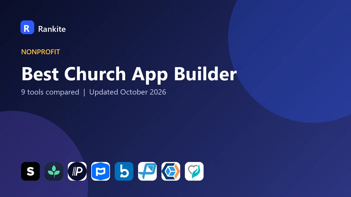 Best Church App Builder in 2026: 9 Tools Compared