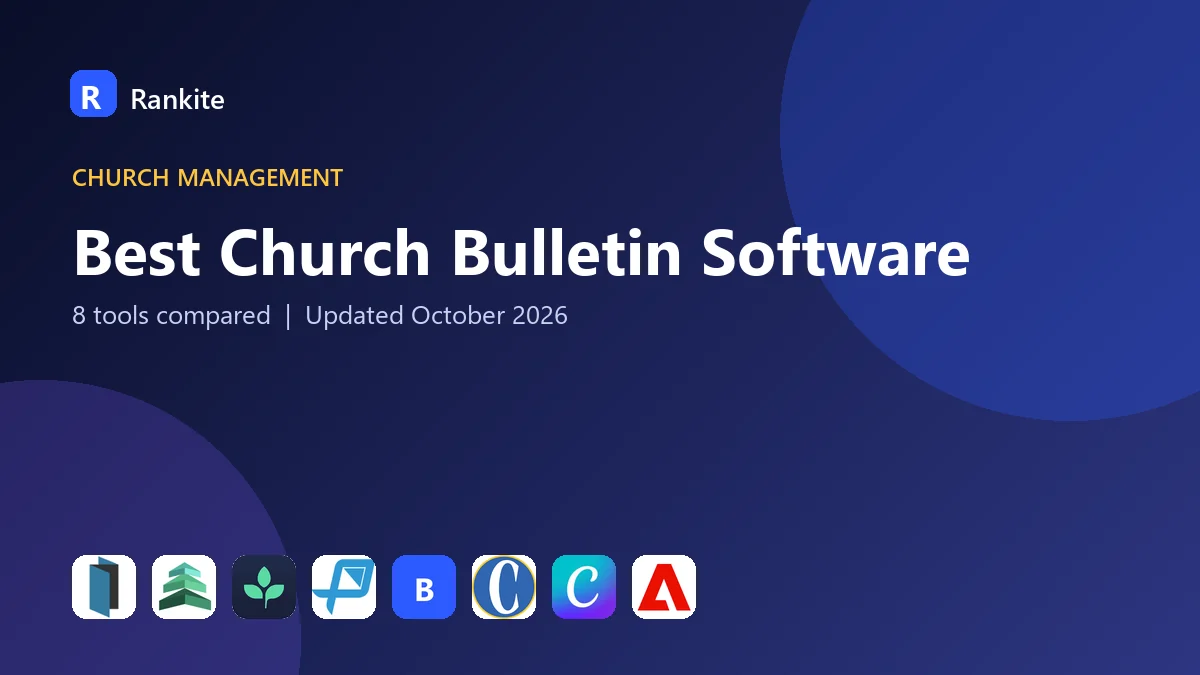 Best Church Bulletin Software in 2026: 8 Tools Compared