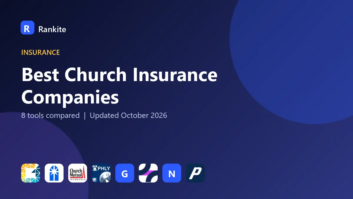 Best Church Insurance Companies in 2026: 8 Tools Compared