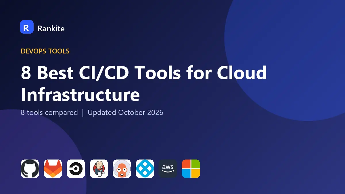 8 Best CI/CD Tools for Cloud Infrastructure: 8 Tools Compared