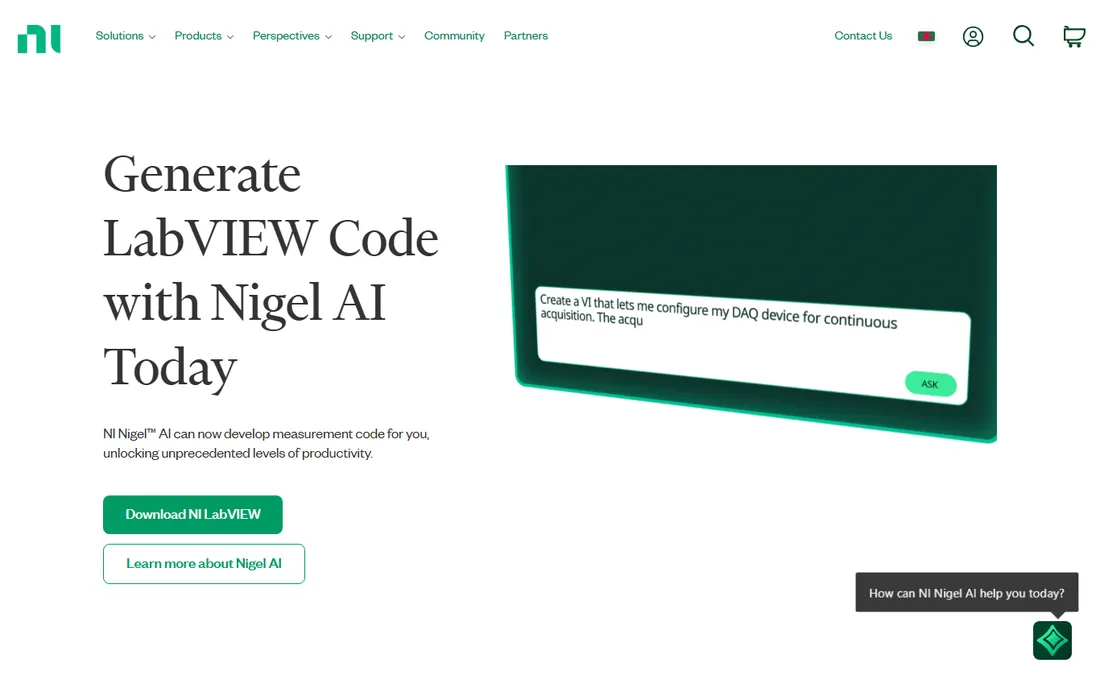 NI Multisim homepage