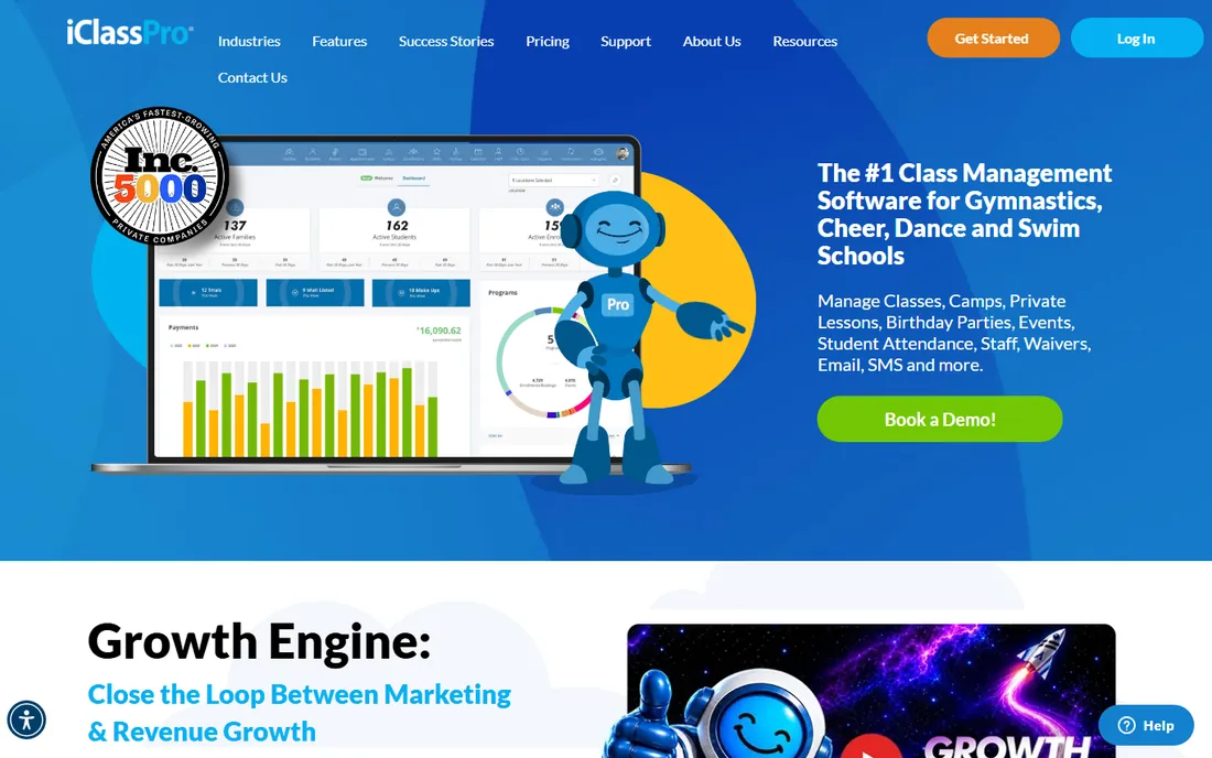 iClassPro homepage
