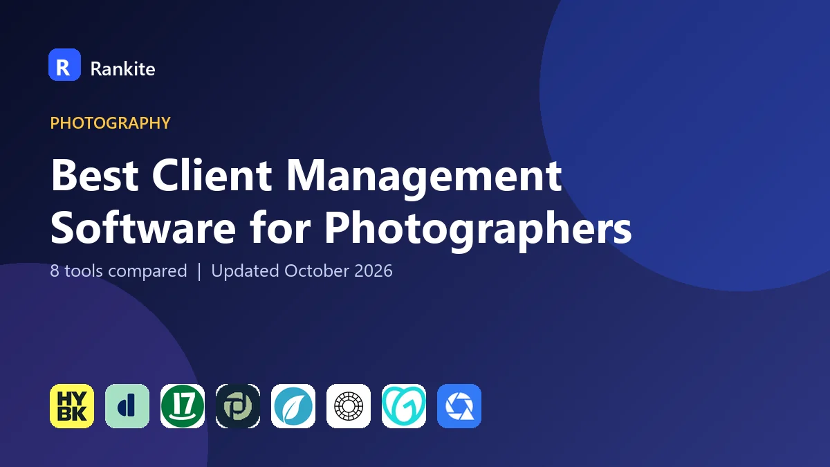 Best Client Management Software for Photographers in 2026: 8 Tools Compared