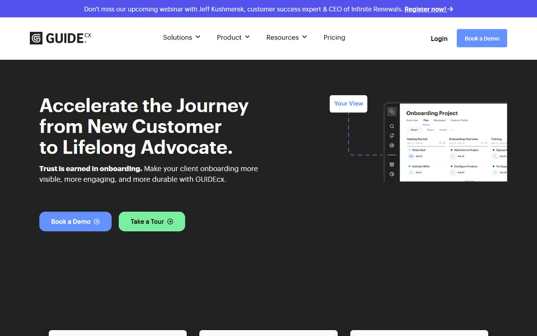 GUIDEcx homepage