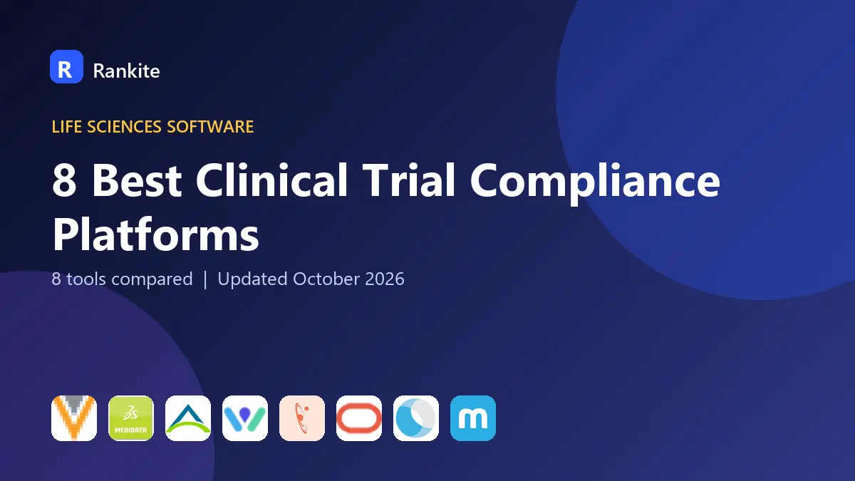 8 Best Clinical Trial Compliance Platforms in 2026: 8 Tools Compared