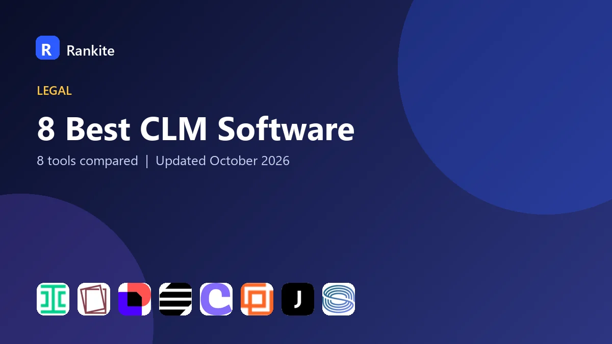 8 Best CLM Software: 8 Tools Compared