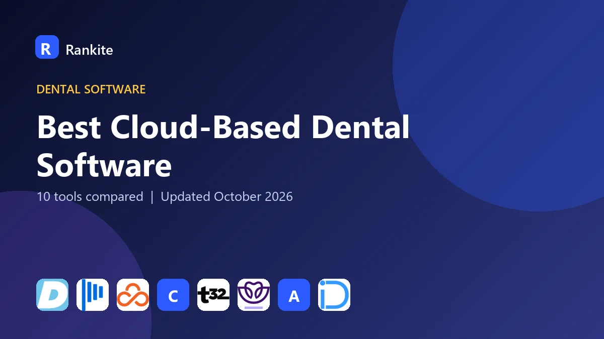 Best Cloud-Based Dental Software in 2026: 10 Tools Compared