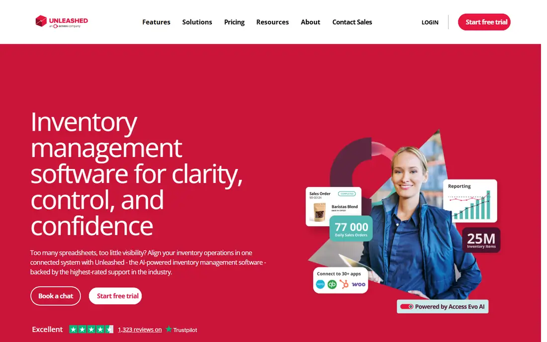 Unleashed homepage