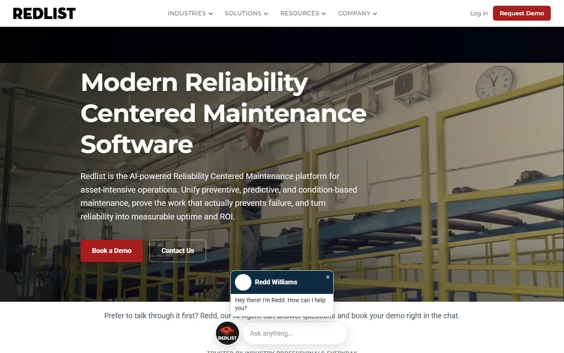 Redlist homepage