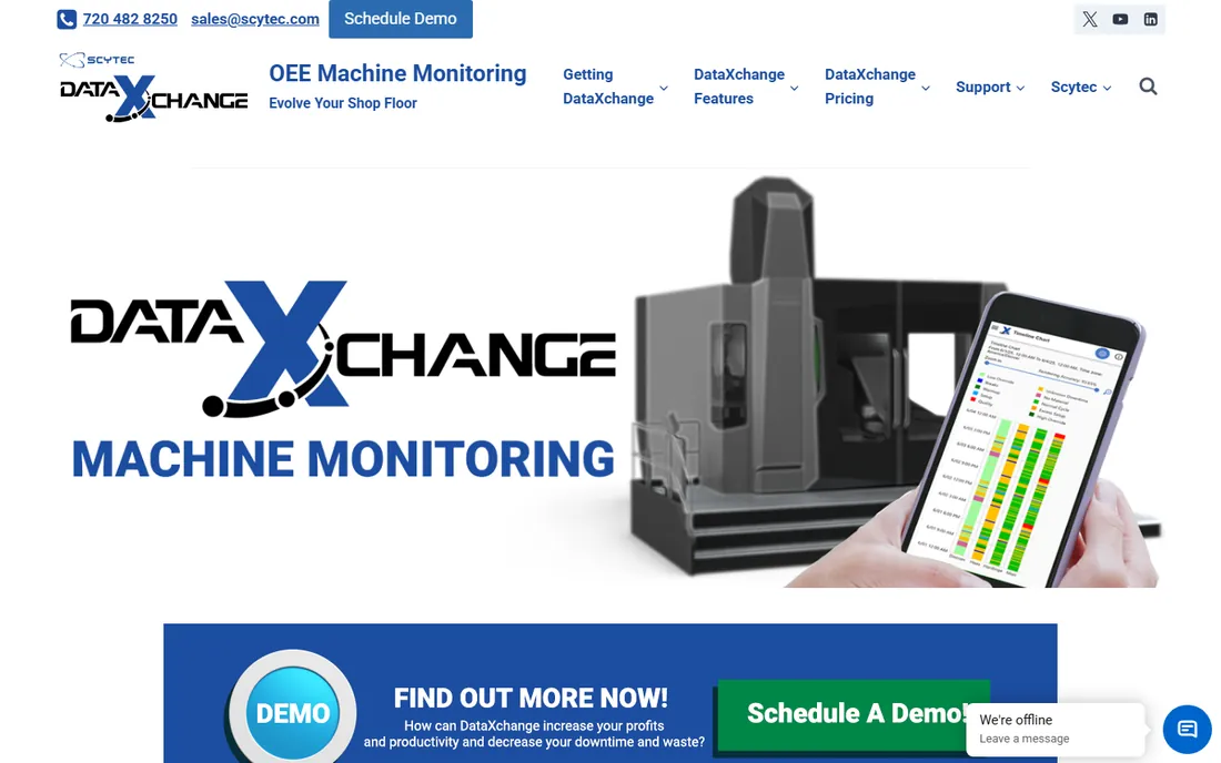Scytec DataXchange homepage