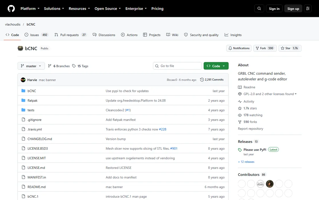 bCNC homepage