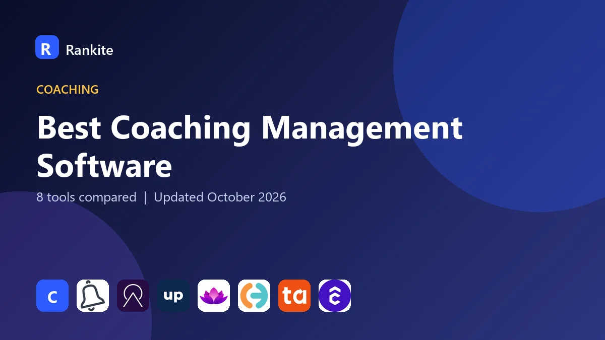 Best Coaching Management Software in 2026: 8 Tools Compared