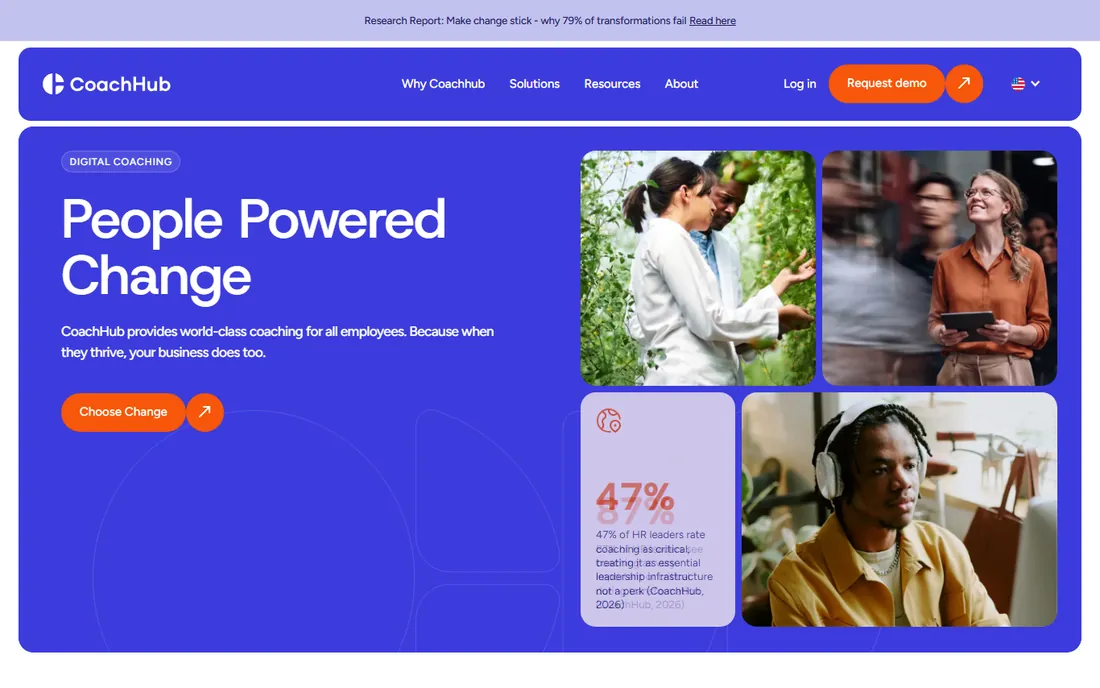 CoachHub homepage