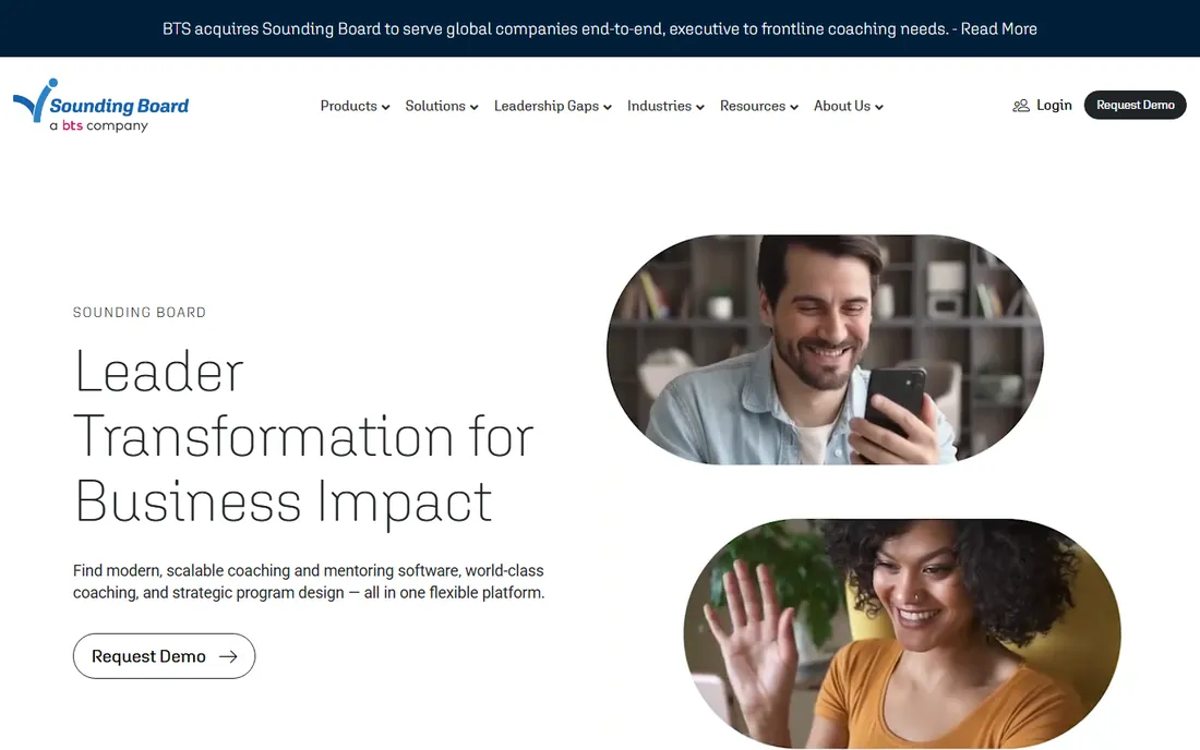 Sounding Board homepage