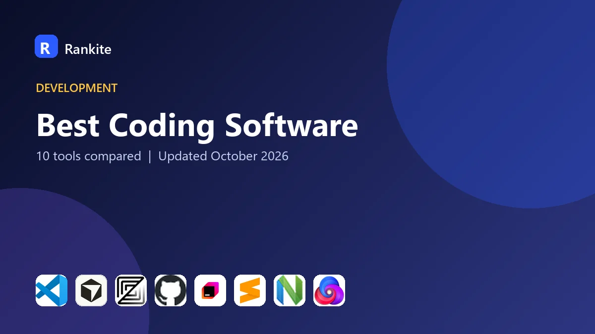 Best Coding Software in 2026: 10 Tools Compared
