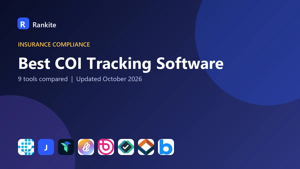 Best COI Tracking Software in 2026: 9 Tools Compared