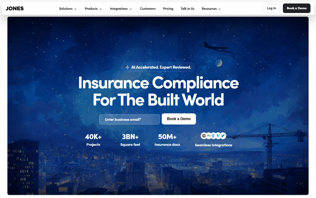 Jones homepage