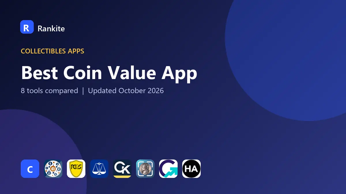 Best Coin Value App in 2026: 8 Tools Compared