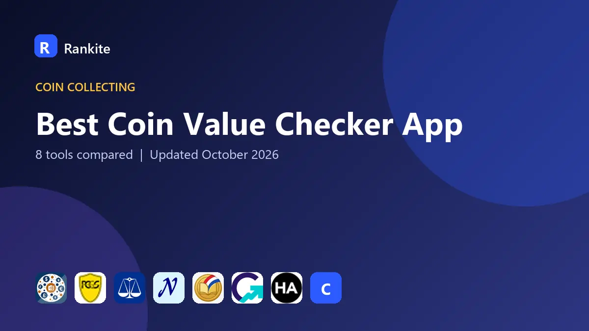 Best Coin Value Checker App in 2026: 8 Tools Compared
