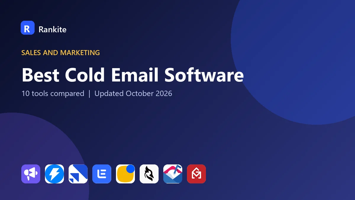 Best Cold Email Software in 2026: 10 Tools Compared