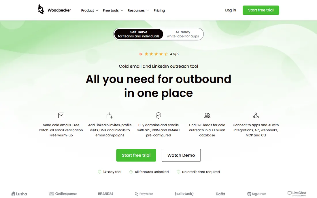 Woodpecker homepage