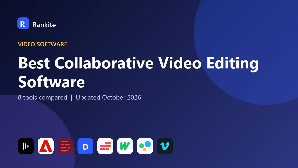 Best Collaborative Video Editing Software: 8 Tools Compared