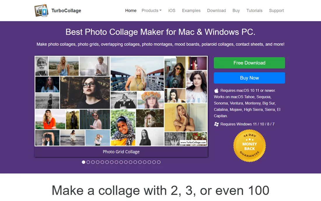 TurboCollage homepage