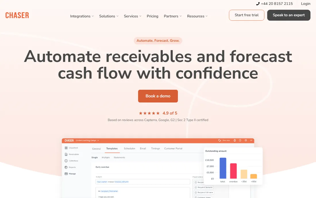 Chaser homepage