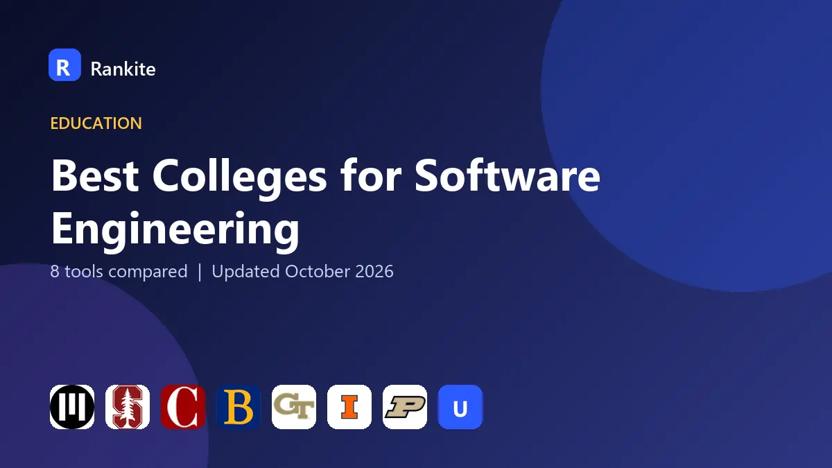 Best Colleges for Software Engineering in 2026: 8 Schools Compared