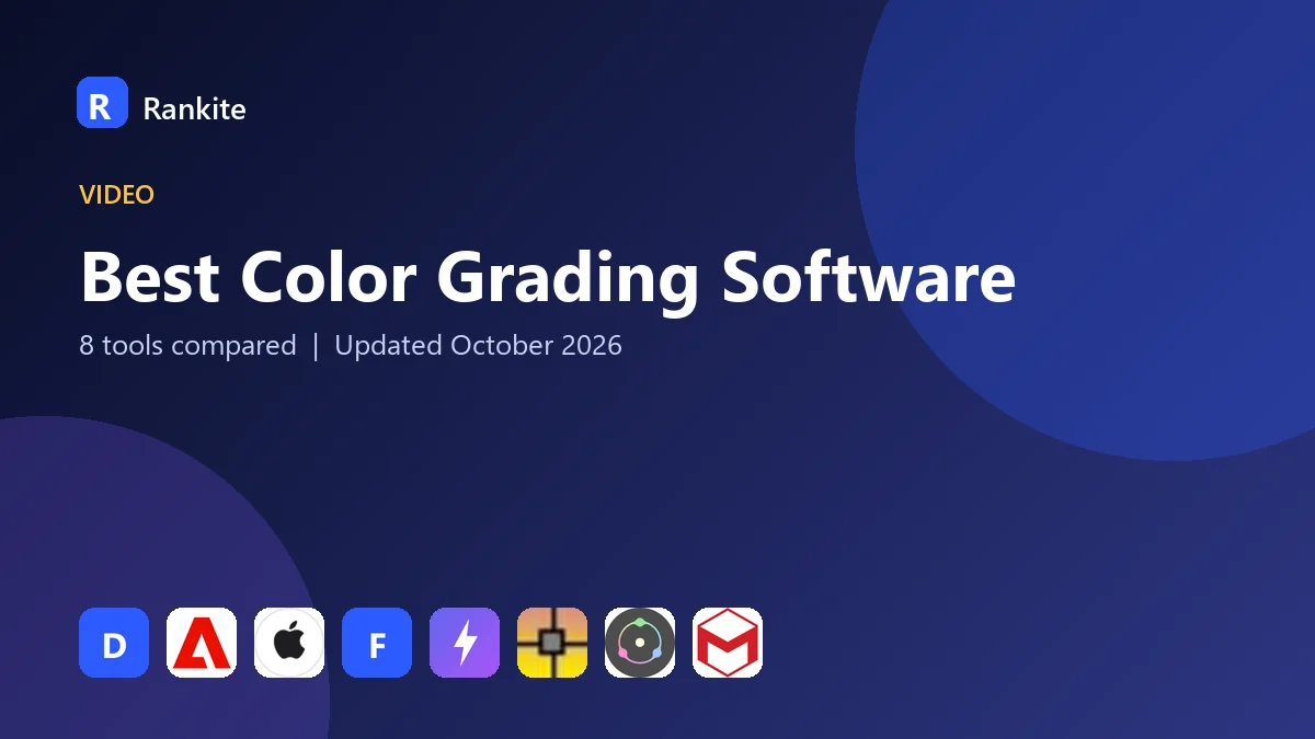 Best Color Grading Software in 2026: 8 Tools Compared