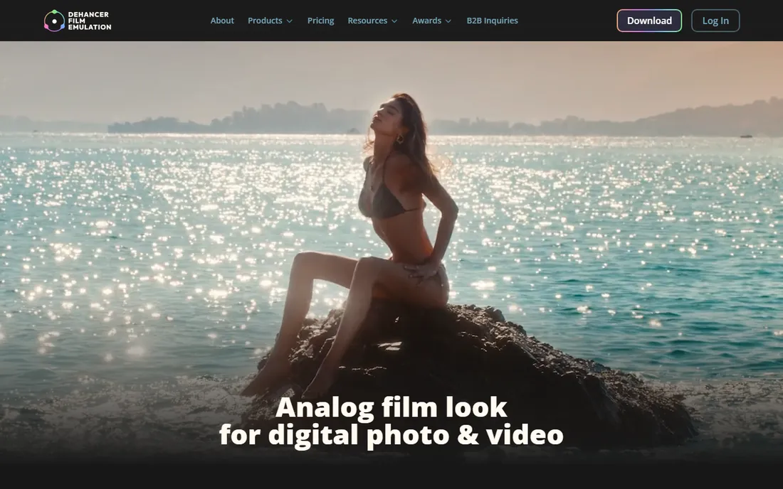 Dehancer homepage